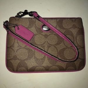 Coach wristlet